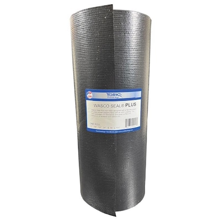 York York Wasco Seal 12 in. W X 150 ft. L Polyethylene Flashing Black WASCO2012PLUS